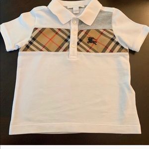 Burberry Toddler - Vintage Cotton Polo T-shirt